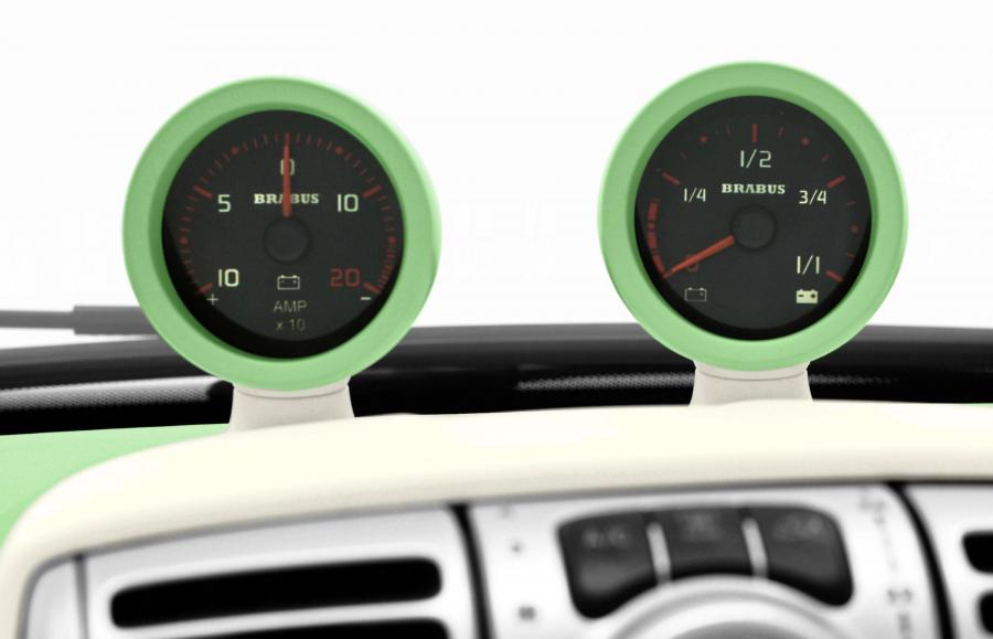 Панель приборов Smart ForTwo Electric Drive Cabrio by Brabus 2009 года  (фото 7 из 18)